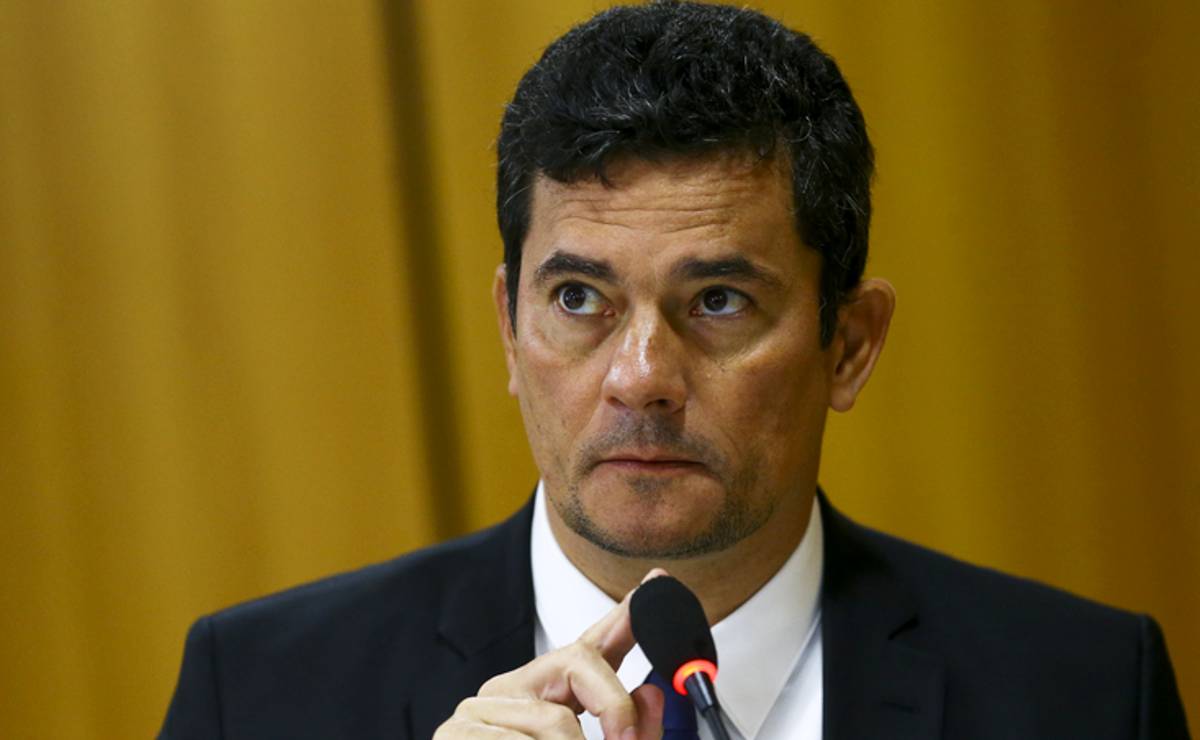 Imagem mostra o senador Sérgio Moro