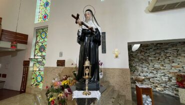 Nova capela em Curitiba tem fragmento do corpo de Santa Rita de Cássia