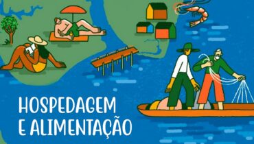 Mapa ilustrado e Guia de Serviços ajudam a divulgar turismo no litoral do Paraná