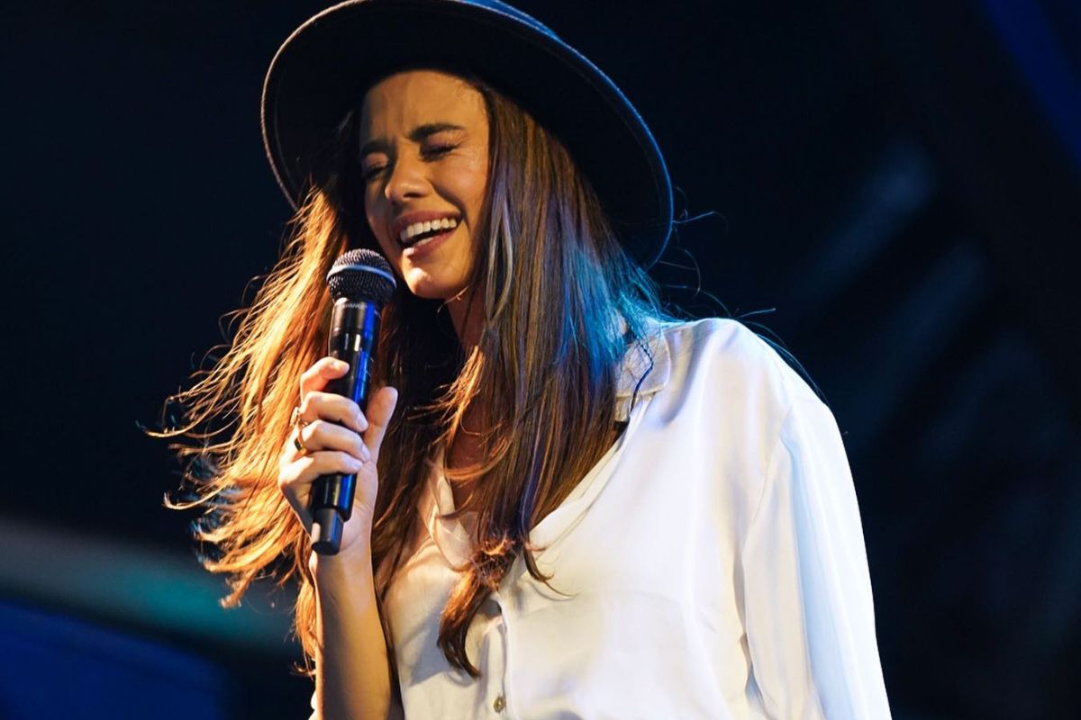 Isadora Pompeo na 57ª da Uva de Colombo