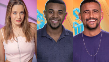 Beatriz, Davi e Lucas Pizane estão no 3º paredão do BBB 24