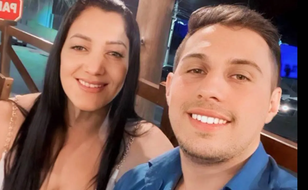Imagem mostra Roseli e Leonardo Lara, vítimas do choque em uma piscina no Paraná.