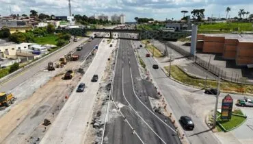 Novo trecho da Linha Verde é liberado para veículos em Curitiba