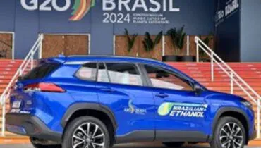Toyota demonstra benefícios da tecnologia híbrida flex no G20