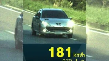 BR-116 tem festival de abuso de velocidade e imprudência na RMC; Veja o flagra!