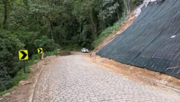 Estrada da Graciosa terá áreas de risco mapeadas por consultoria contratada por mais de R$ 2 milhões