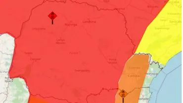 Alerta vermelho: Onda de calor extremo deixa 175 cidades do PR em grande perigo