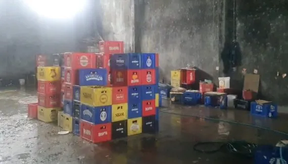 Polícia descobre grande esquema de falsificação de cervejas na Grande Curitiba
