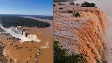 Vazão das Cataratas do Iguaçu chega a 8 milhões de litros de água por segundo