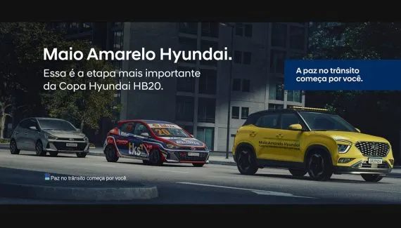 Hyundai dá dicas de trânsito com pilotos da Copa HB20