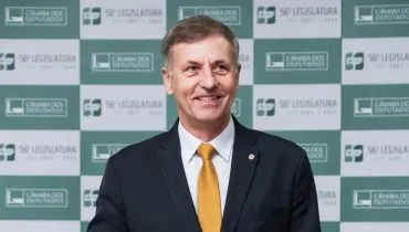 Candidato à prefeitura de Curitiba Luizão Gourlart.