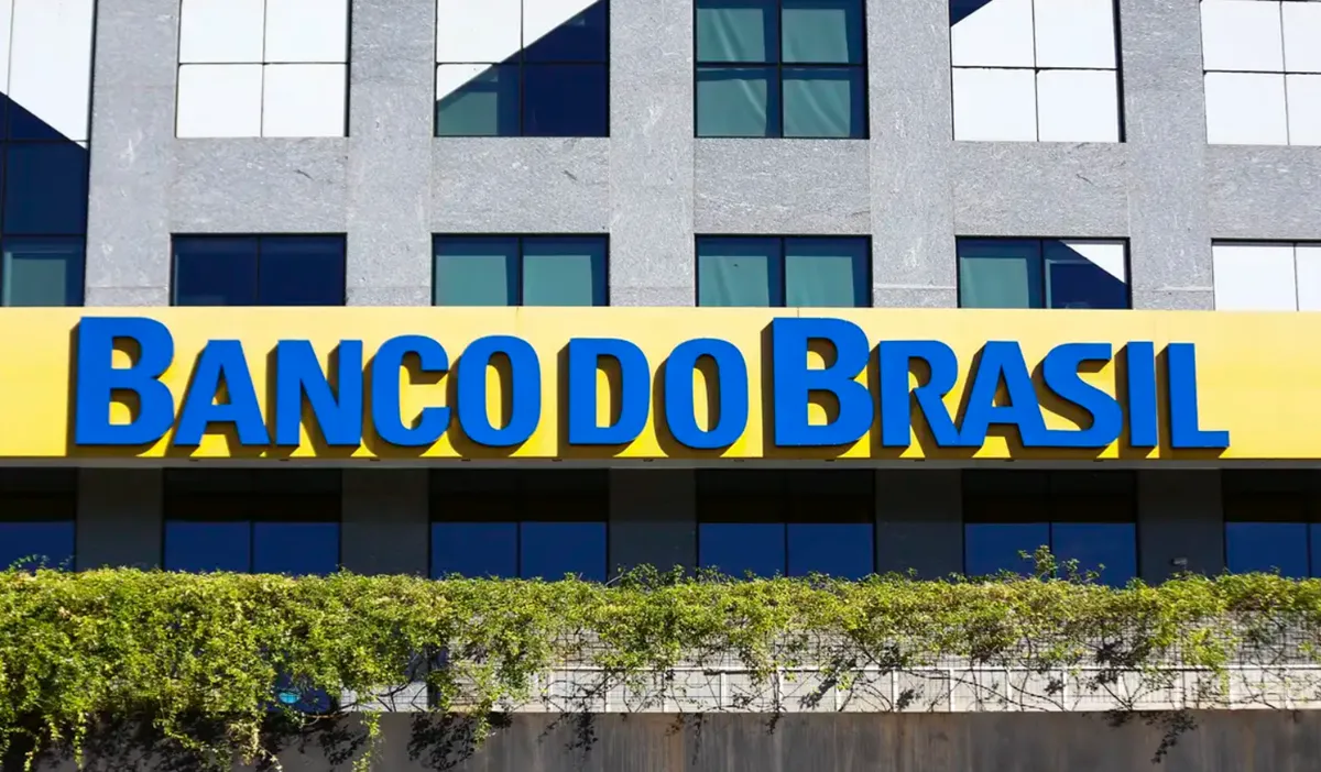 Imagem mostra fachada de prédio do Banco do Brasil