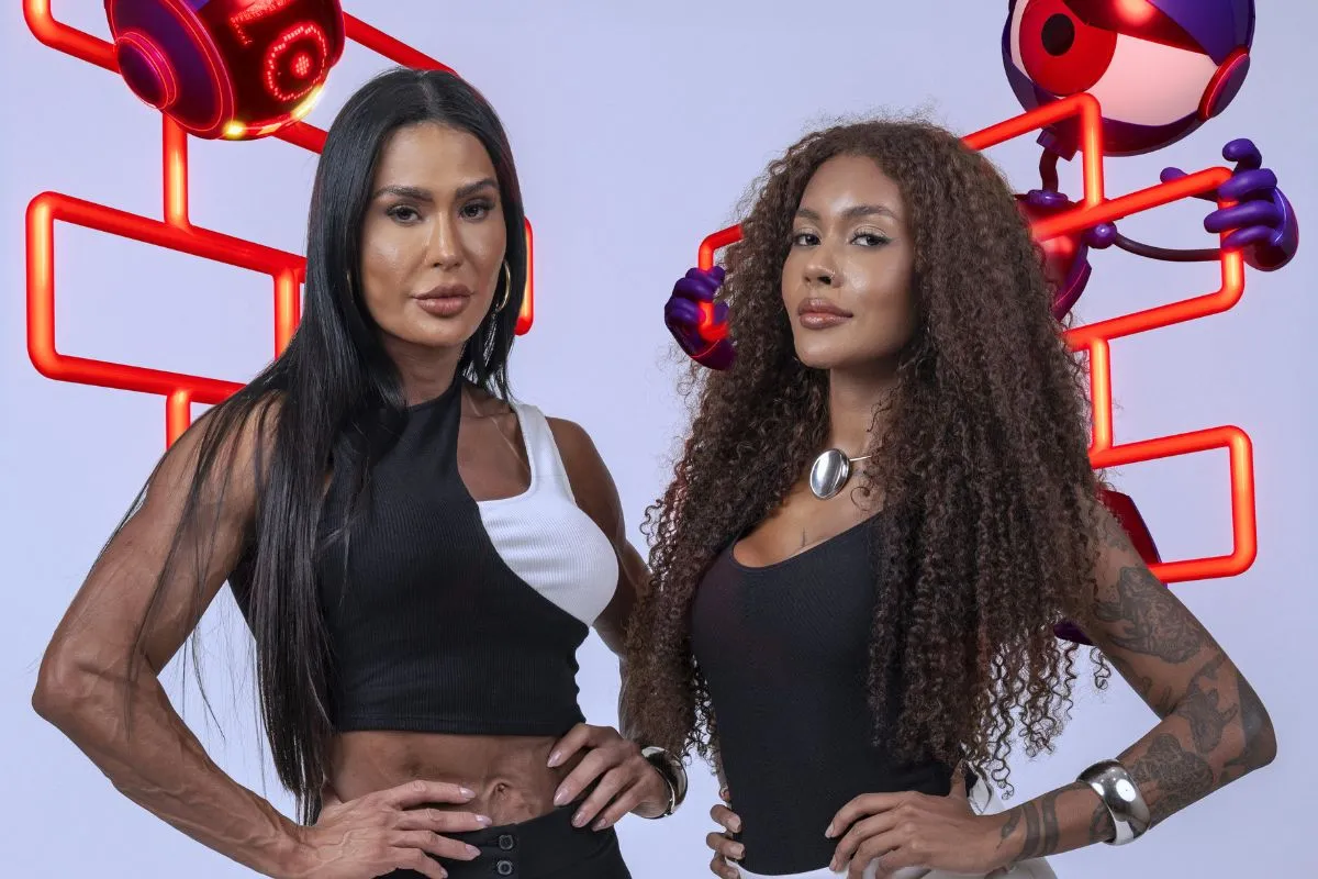Giovanna e Gracyanne Barbosa no BBB 25