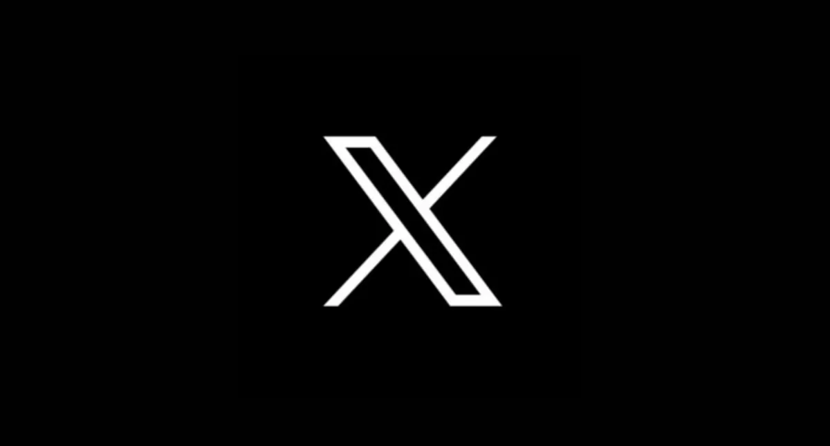 Novo logo do Twitter, que virou X