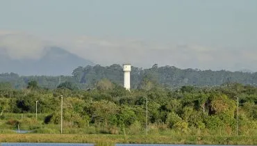 Céu encoberto em Curitiba