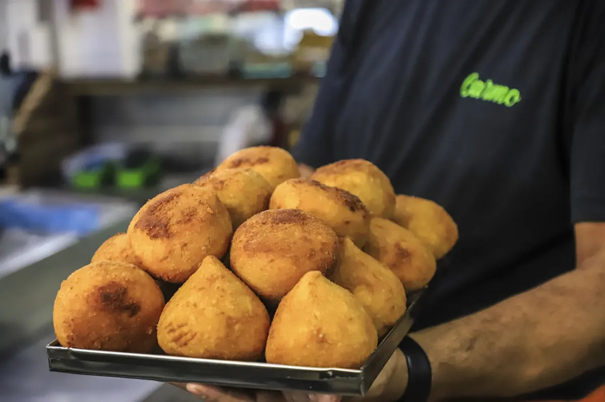 Coxinhas do Carmo, em Curitiba