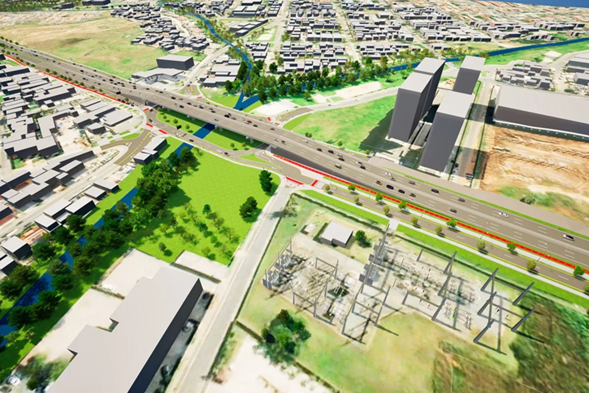 Projeto de novo viaduto que liga Curitiba e Pinhais