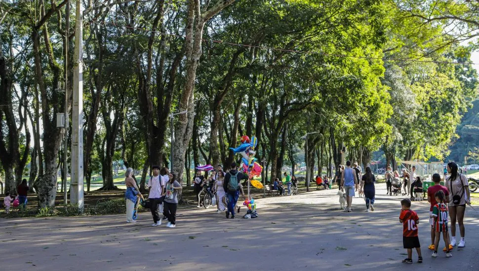 Imagem do Parque Barigui, em Curitiba
