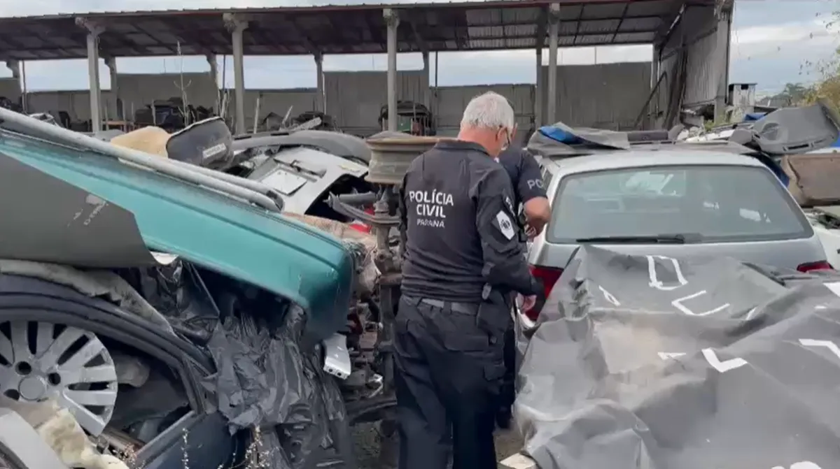 Operação contra furto e receptação de fios de cobre