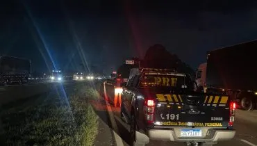 Acidente no Contorno Sul, em Curitiba