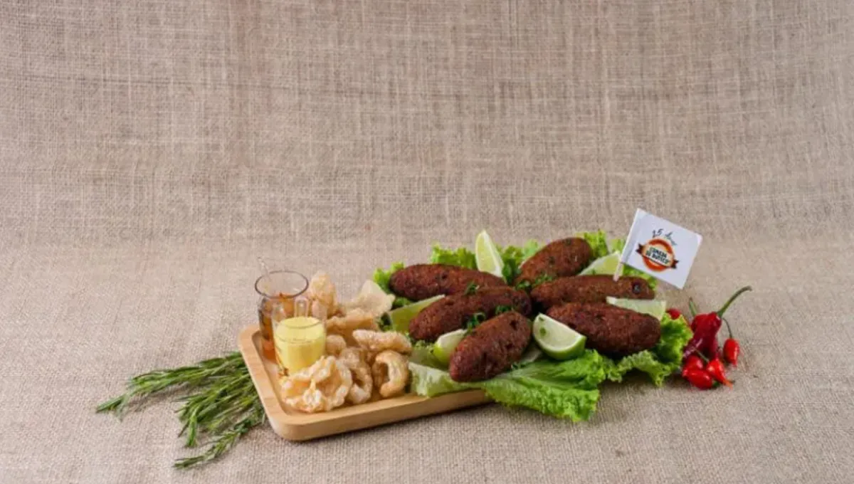 Petisco do Bar do Cláudio servido no Comida di Buteco 2025