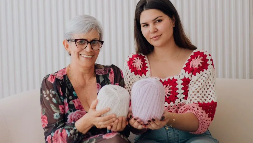 Gen Z faz crochê como passatempo.