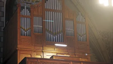 Órgão de tubo em igreja de Curitiba