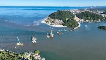 Obra da Ponte de Guaratuba