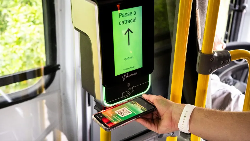 Inovação e tecnologia para os passageiros do transporte coletivo da Região Metropolitana de Curitiba.