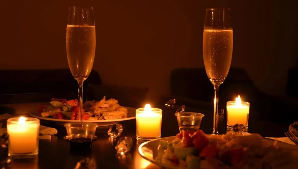 Jantar romântico em Curitiba no Dia dos Namorados