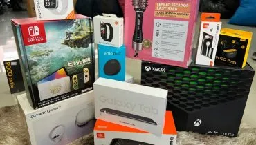 Bazar do Provopar em Curitiba reúne eletrônicos apreendidos pela Receita Federal