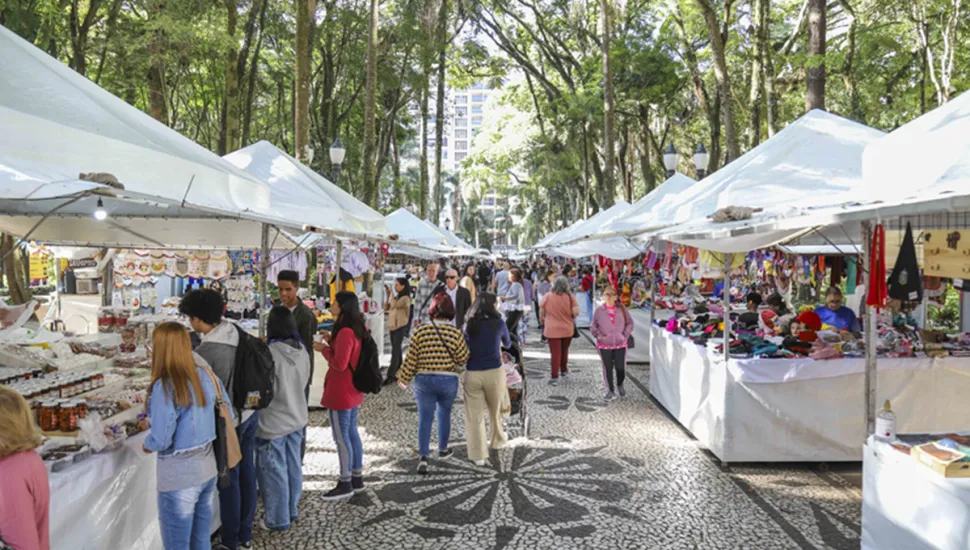 Feira de inverno de Curitiba