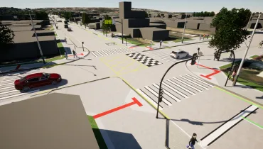 Projeto das obras do Novo Inter 2 nos bairros Uberaba, Boqueirão e Hauer