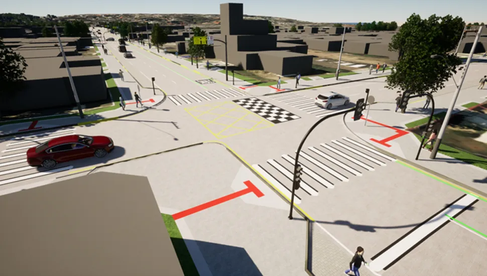 Projeto das obras do Novo Inter 2 nos bairros Uberaba, Boqueirão e Hauer