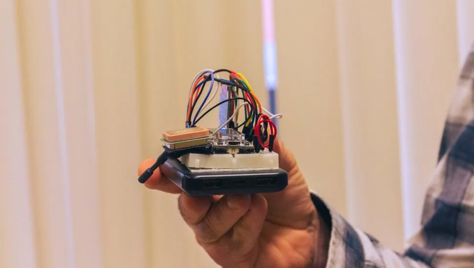 Aparelho que irá monitorar deslizamentos na Estrada da Graciosa