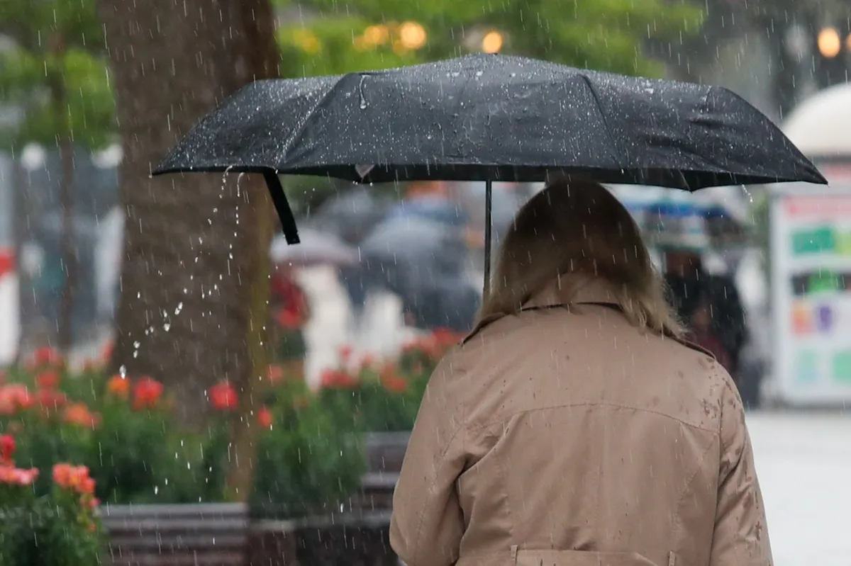Chuva em Curitiba, chuva intensa no Paraná