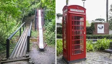 Imagem mostra dois parques de Curitiba pouco conhecidos.