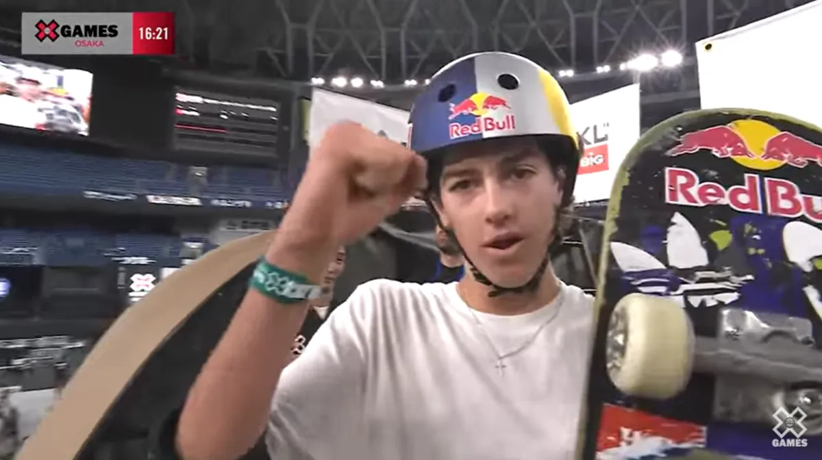 Gui Khury ganhou mais uma medalha no X Games