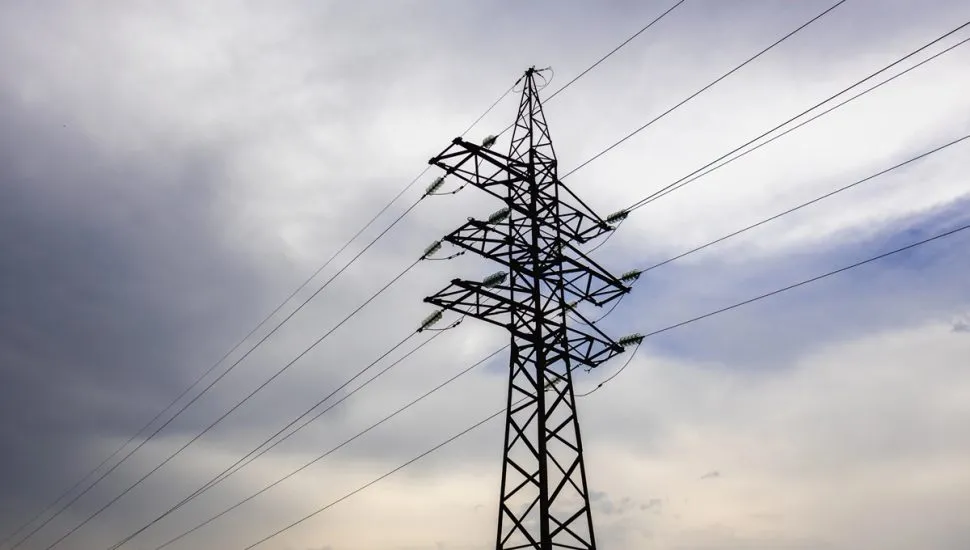 Estação e cabos elétricos