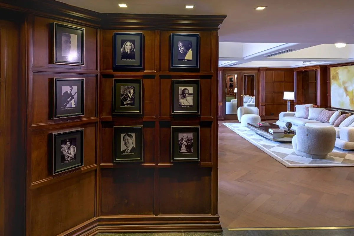 Imagem mostra detalhes da nova suite presidencial do Hotel Bourbon.
