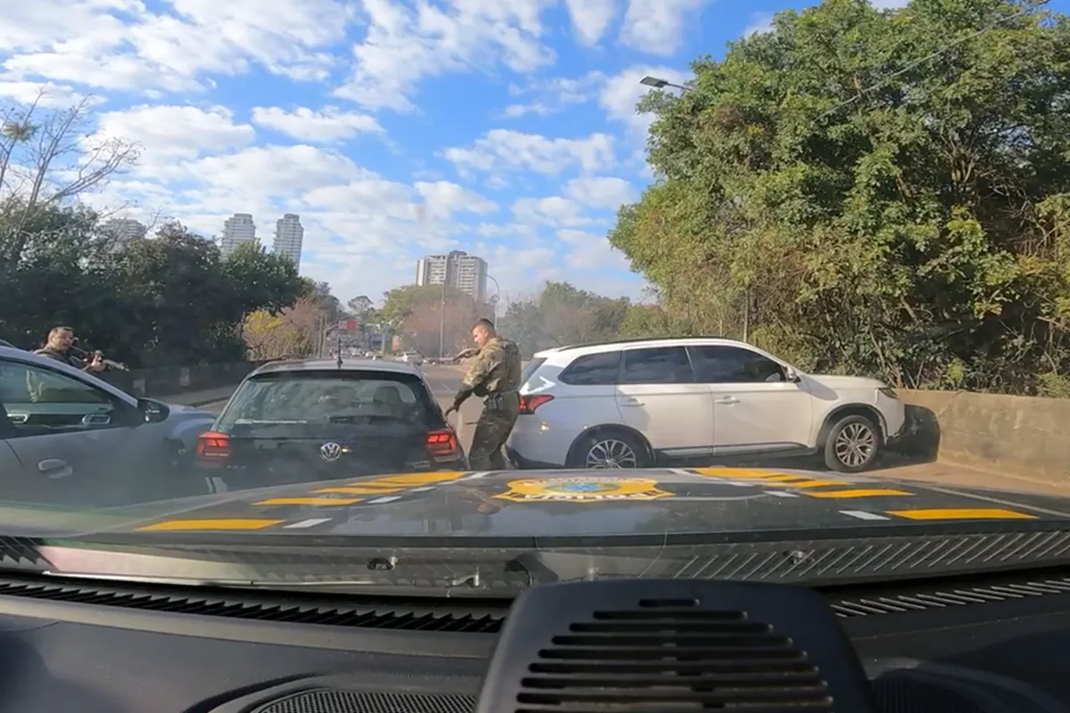 Perseguição policial em Curitiba