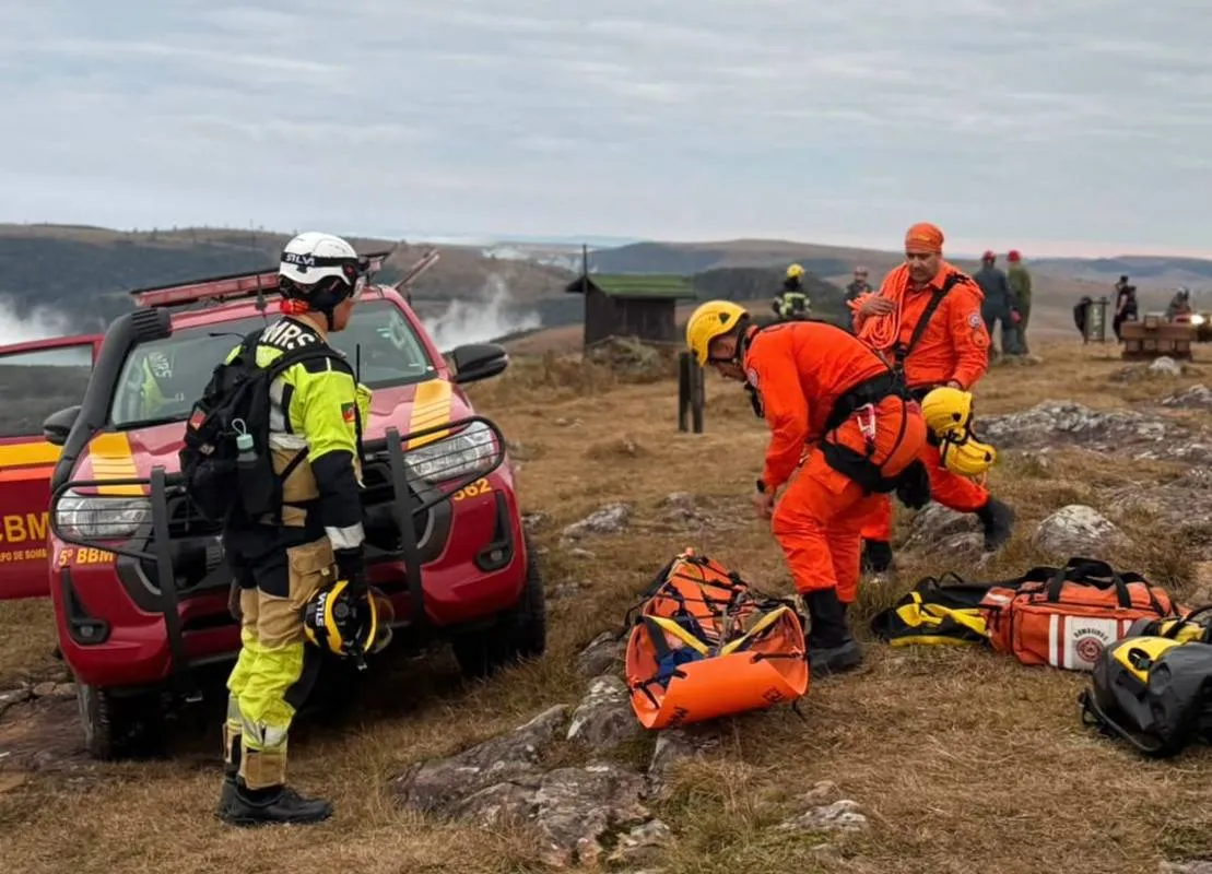 Uma verdadeira força-tarefa foi montada para a tentativa de resgate da curitibana Bianca