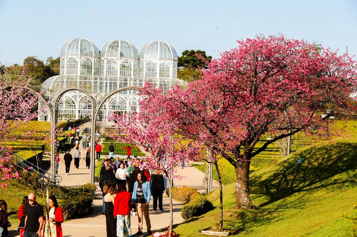 Jardim Botânico, em Curitiba