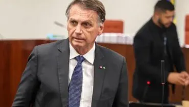 Imagem mostra Jair Bolsonaro, ex-presidente do Brasil