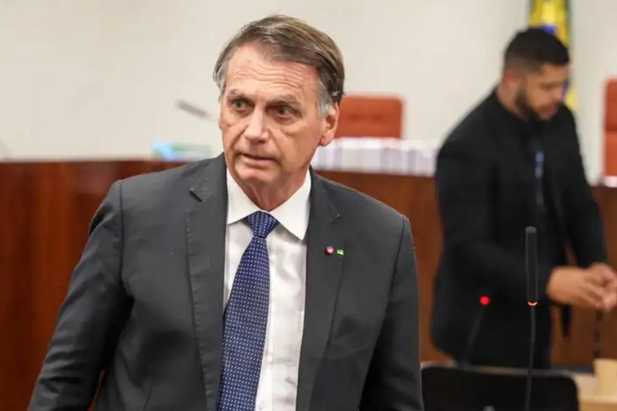 Imagem mostra Jair Bolsonaro, ex-presidente do Brasil