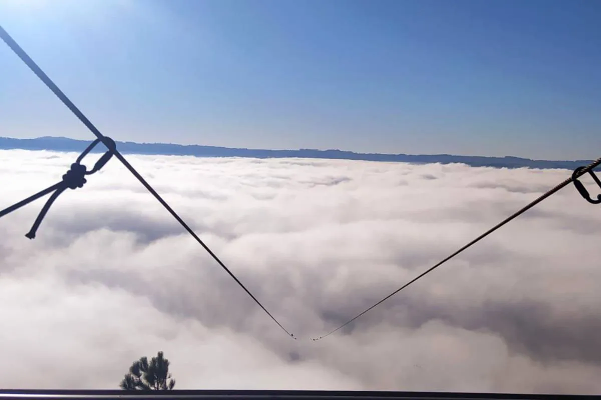 Maior tirolesa do Paraná.