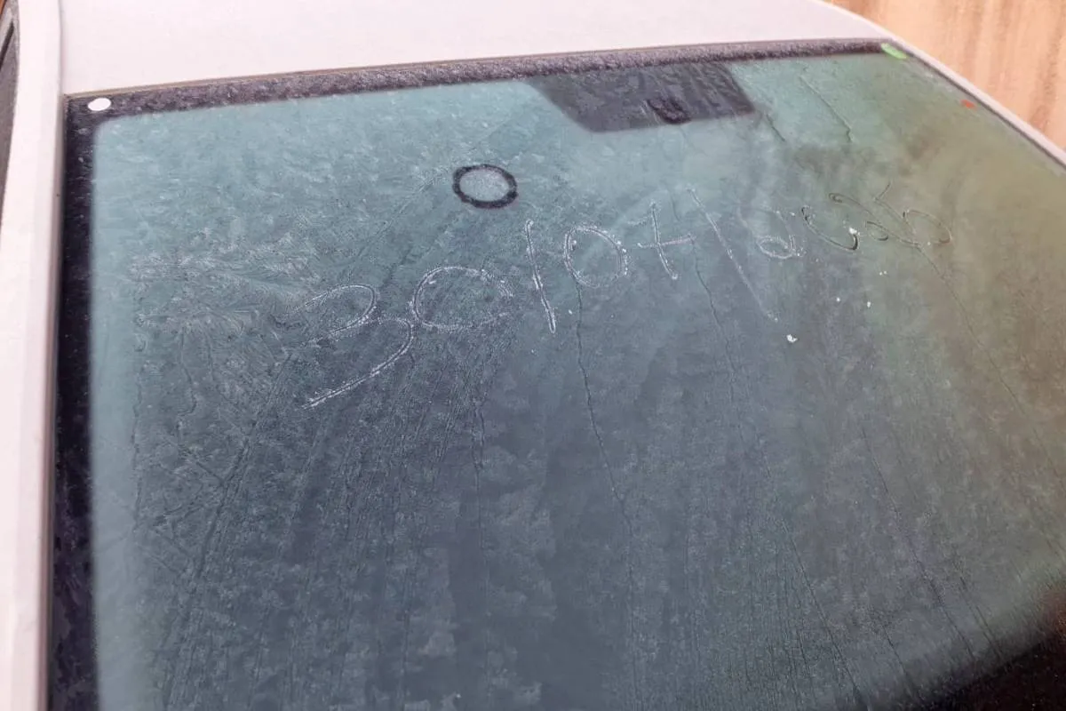 Geada em Curitiba 30/07/25