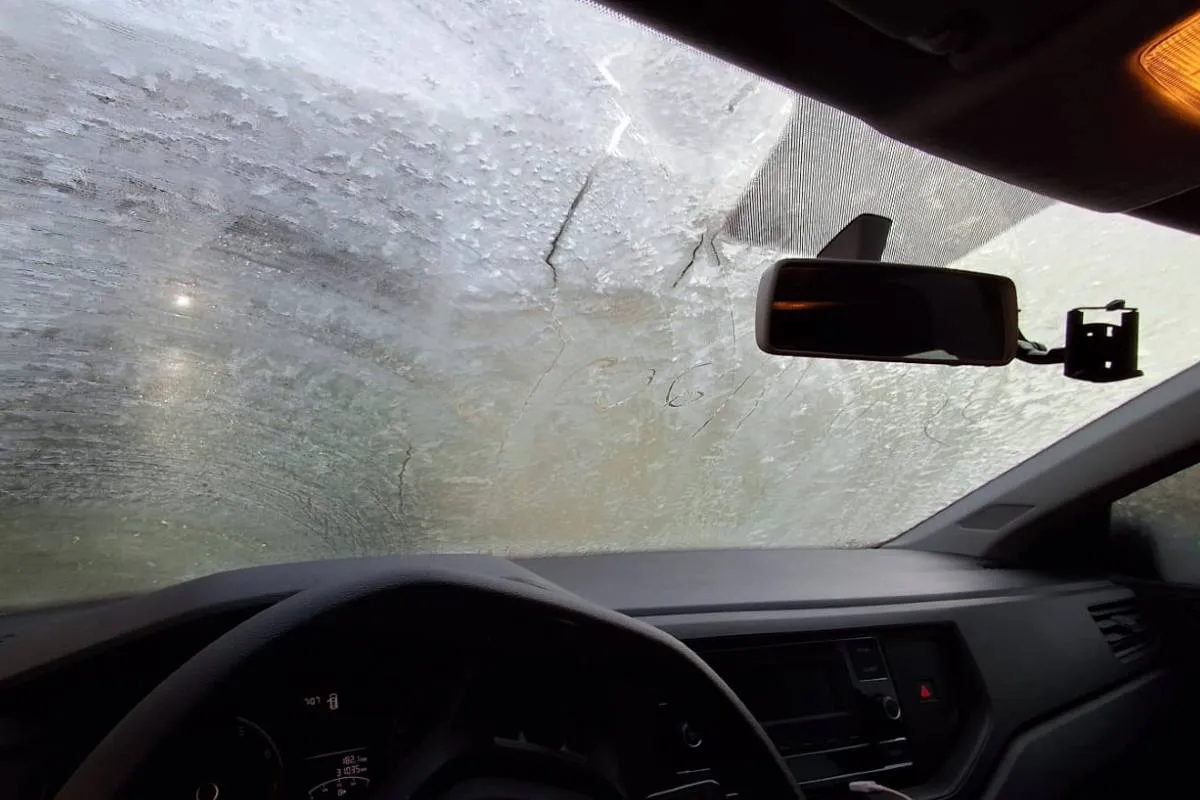 Geada em Curitiba 30/07/25