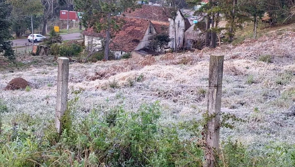 Geada em Curitiba 30/07/25
