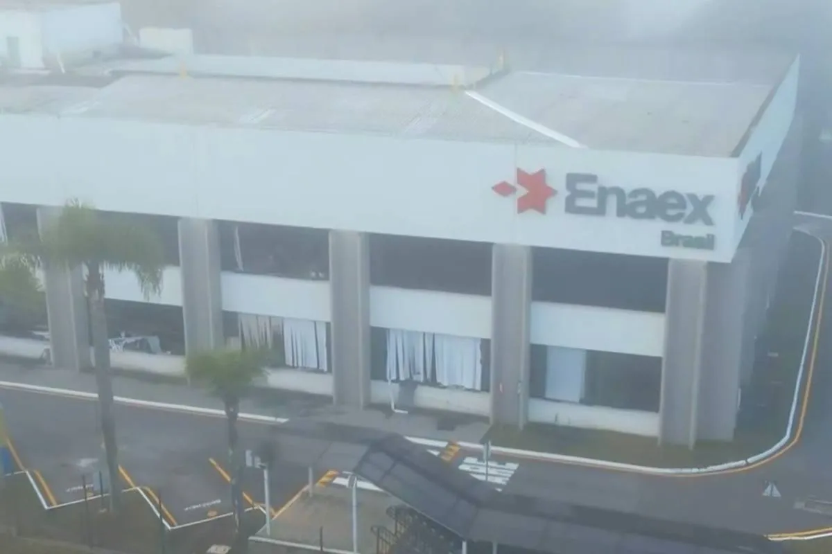 Imagem mostra a fachada da empresa Anaex Brasil, antiga Britanite.